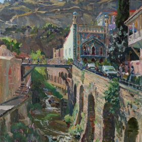 Painting for sale online - Fig Tree Ravine