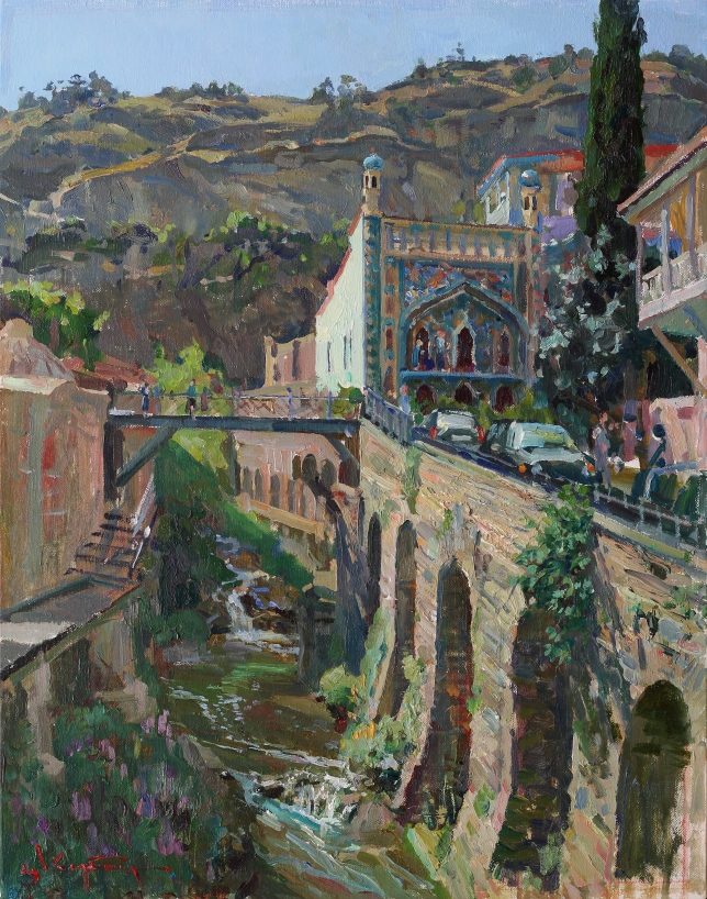 Painting for sale online - Fig Tree Ravine