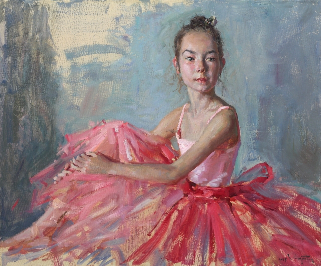 Painting for sale online - Little Ballerina