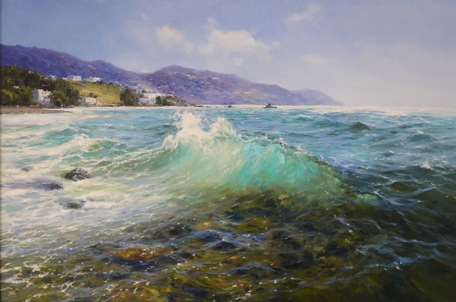Painting for sale online - Water and wind