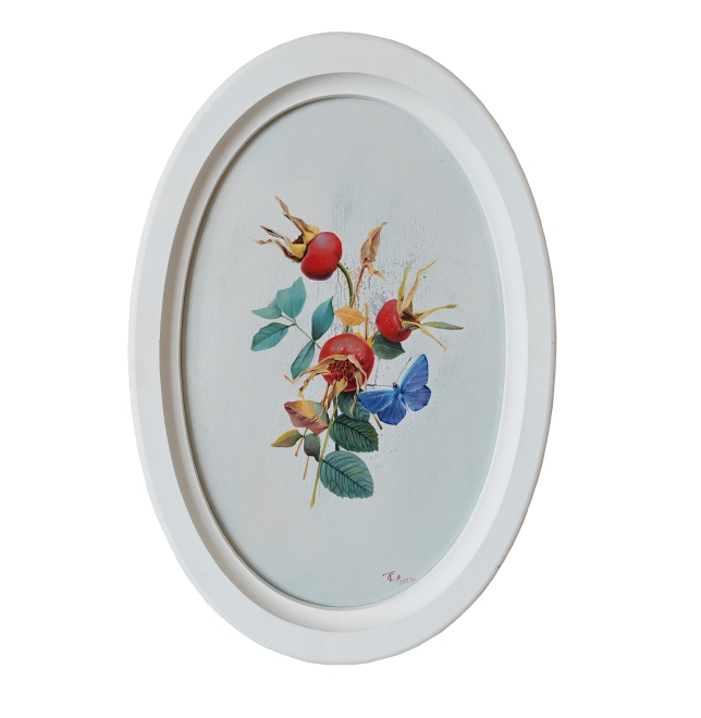 Painting for sale online - Rose wrinkled