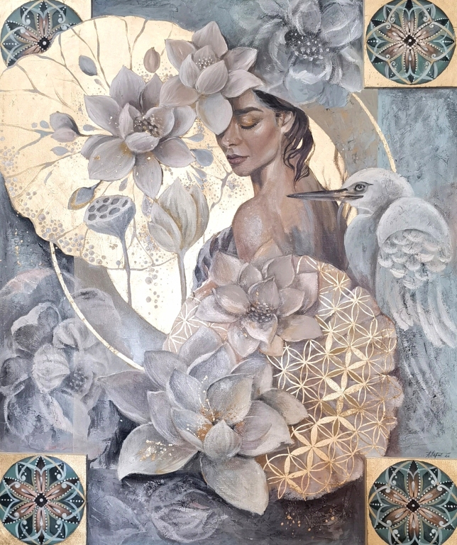 Painting for sale online - Muse