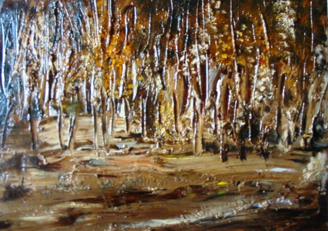 Painting for sale online - Winter Forest 3