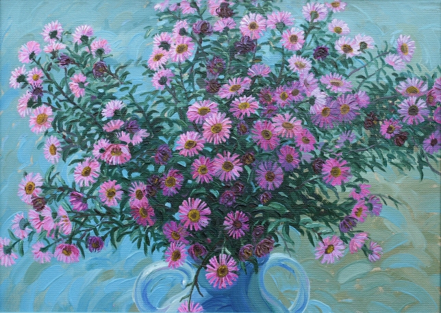 Painting for sale online - THE LAST BOUQUET