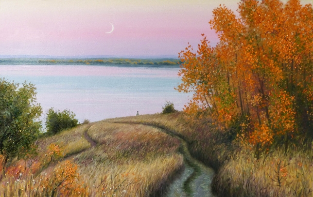 Painting for sale online - ROAD TO AUTUMN