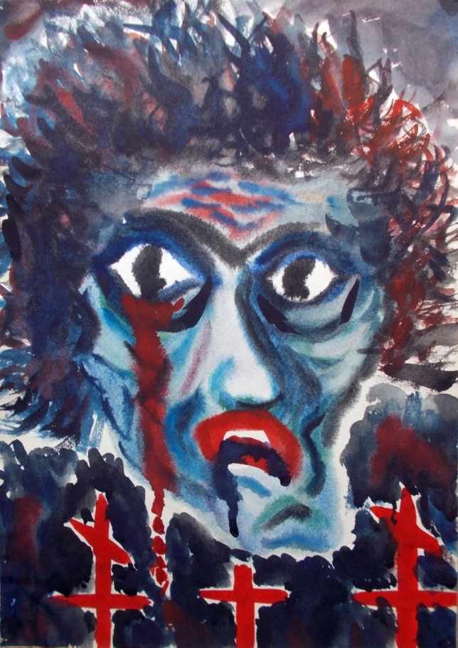 Painting for sale online - Crucifixion of Christ. Jesus Christ