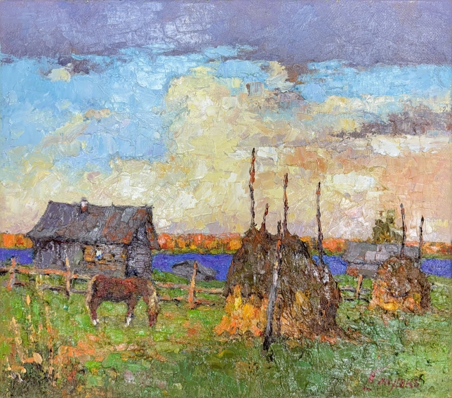 Painting for sale online - Russian North