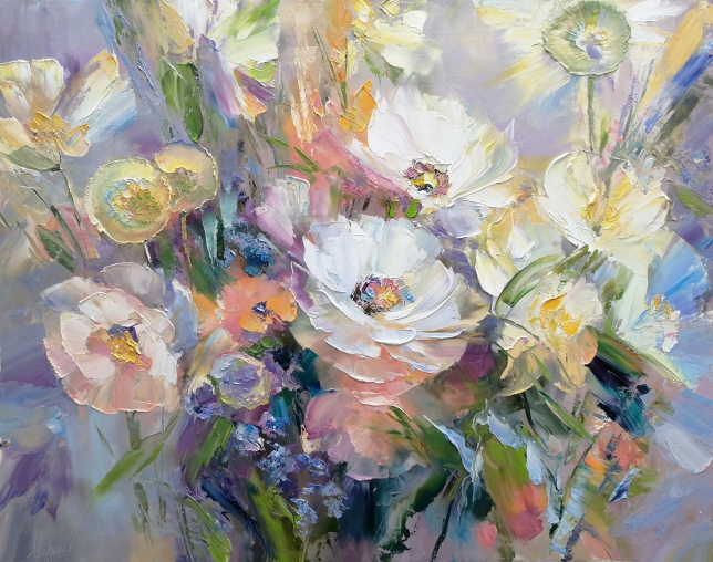 Painting for sale online - Flowers of Sofia