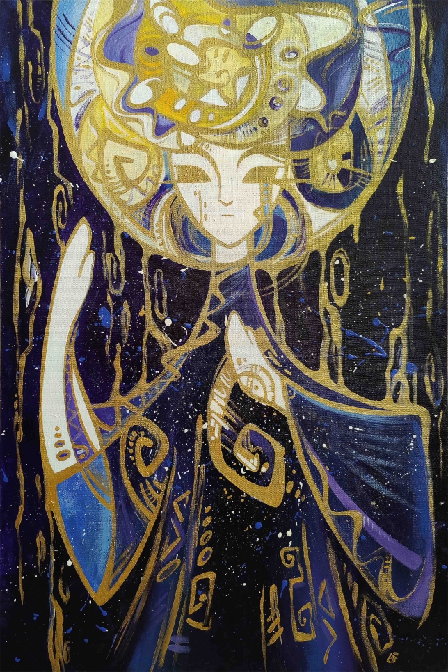 Painting for sale online - The moon