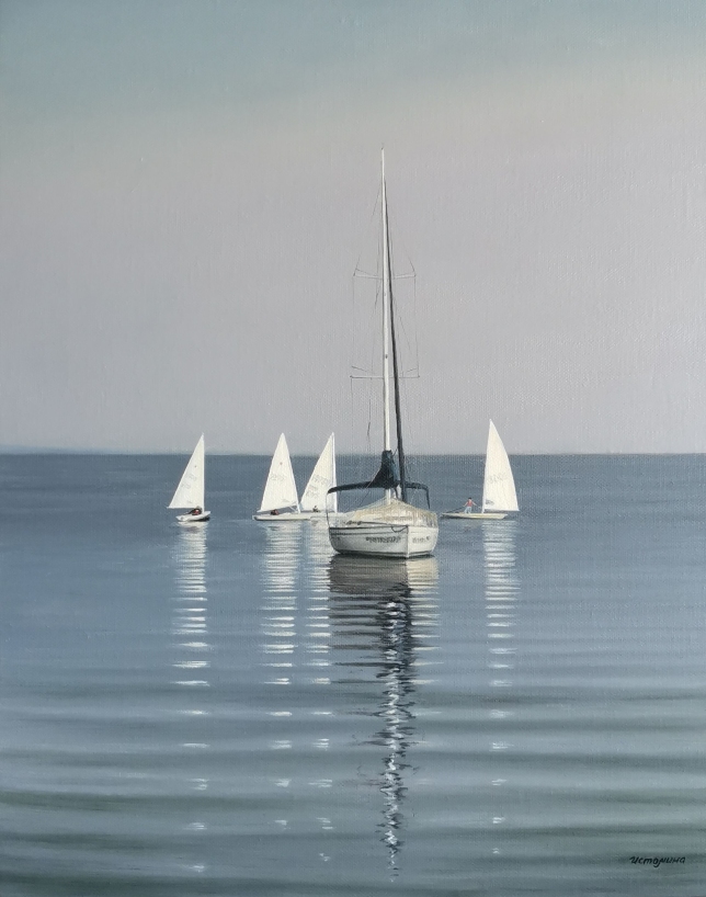 Painting for sale online - The sea splashes quietly