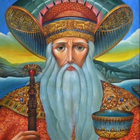 Painting for sale online - Magus