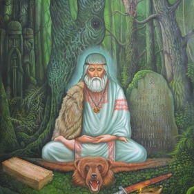 Painting for sale online - Forest magician
