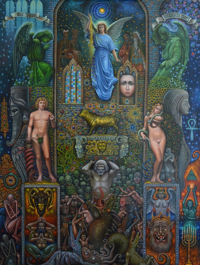 Painting for sale online - Golden taurus