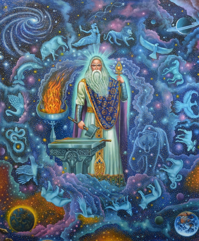 Painting for sale online - Svarog