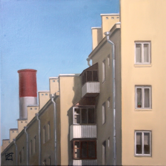 Painting for sale online - Moscow constructivism. Dangauerovka