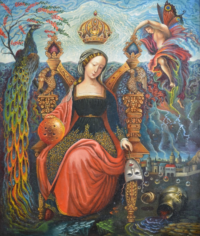 Painting for sale online - Contemplation