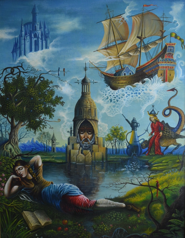 Painting for sale online - Lake of Dreams