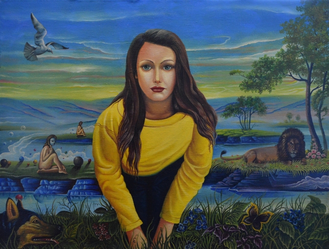 Painting for sale online - Playing balls