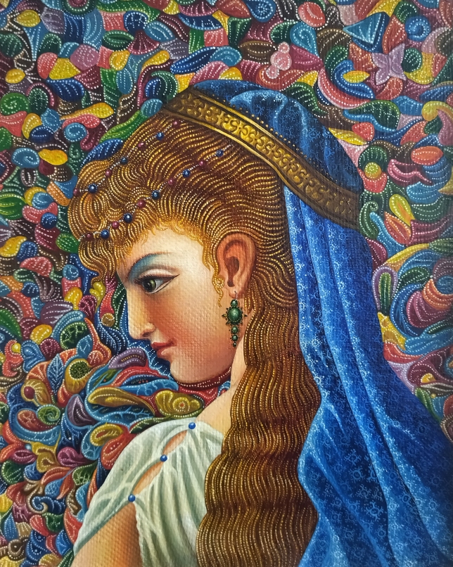 Painting for sale online - Laura