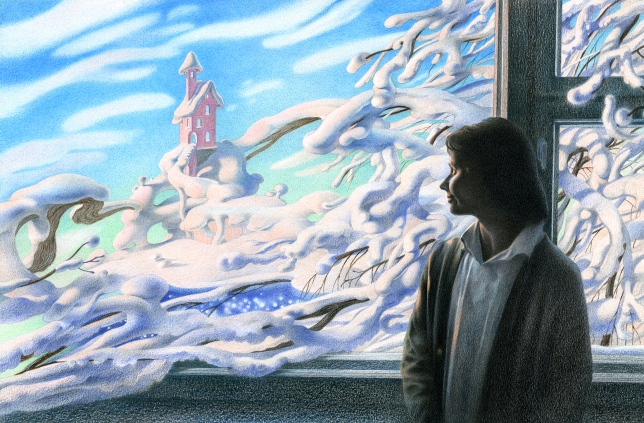 Painting for sale online - THE CHRISTMAS MORNING