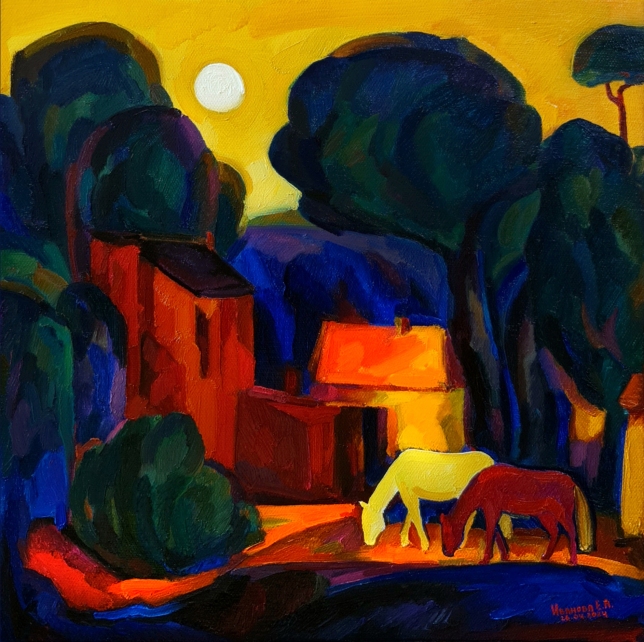 Painting for sale online - Horses