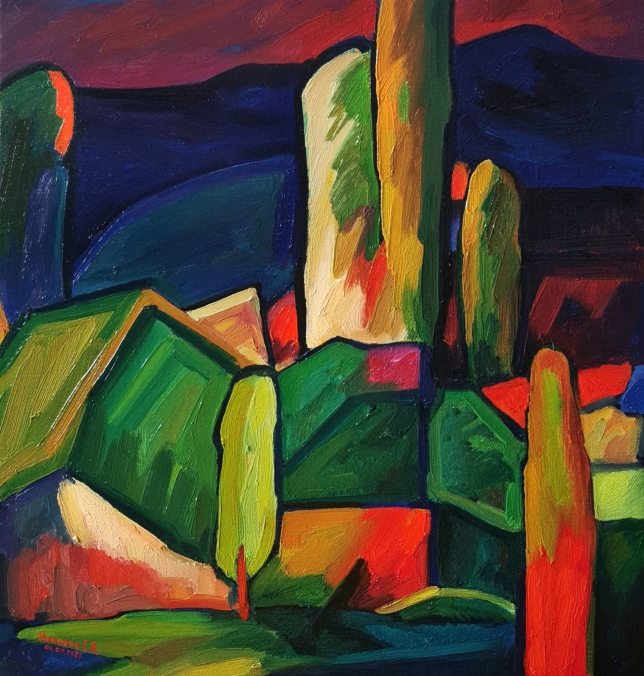 Painting for sale online - In a southern town