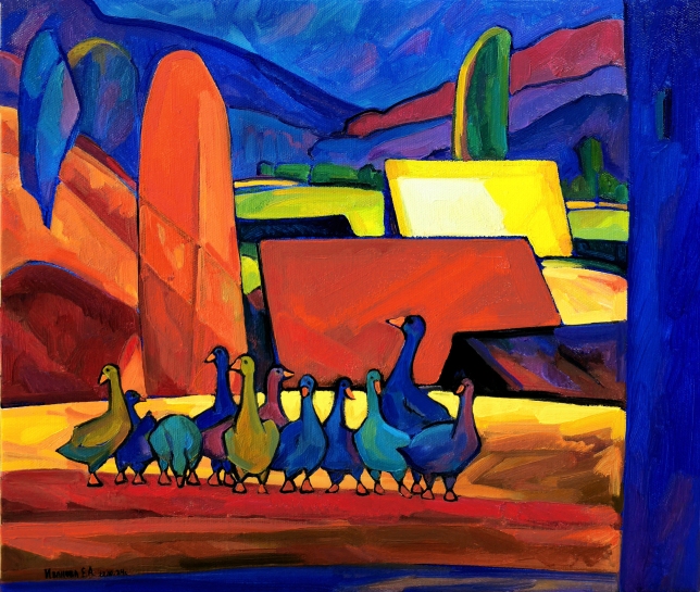 Painting for sale online - Ringing summer