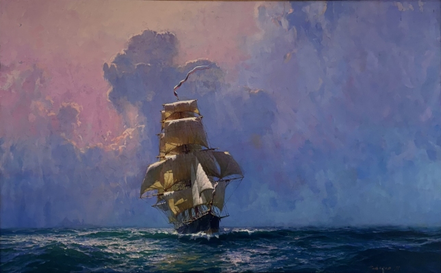 Painting for sale online - Sails of Fortune