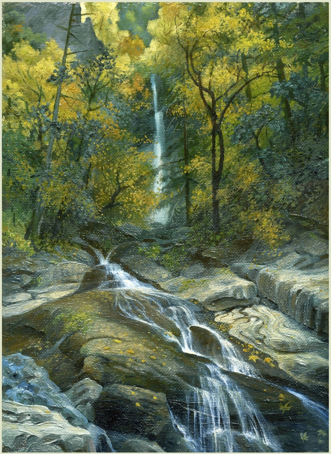 Painting for sale online - INSIDE OF THE MOUNTAIN'S HEART.jpg