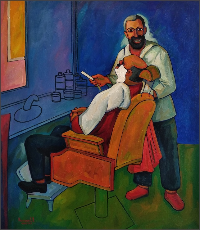 Painting for sale online - The Turkish Barber