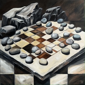 Painting for sale online - The move of fate