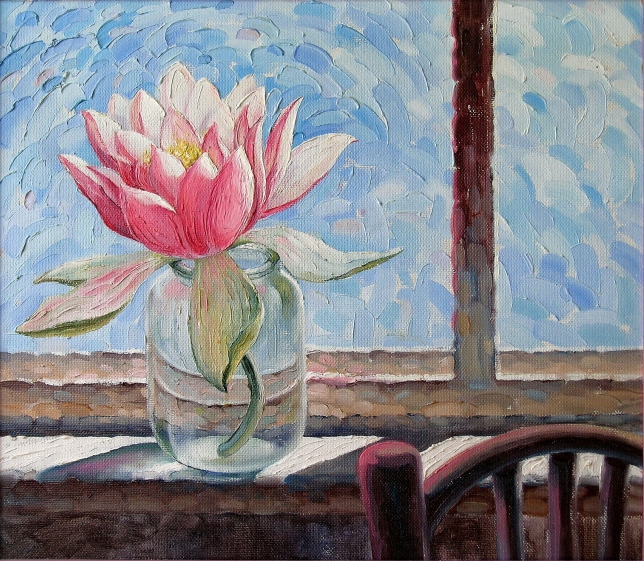 Painting for sale online - LIVING ROOM WINDOW. MIDDAY