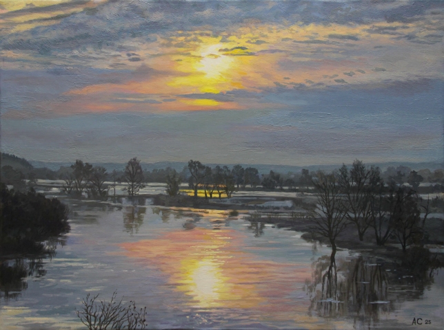 Painting for sale online - Flood
