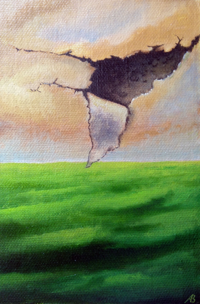 Painting for sale online - The Heavenly Wallpaper 