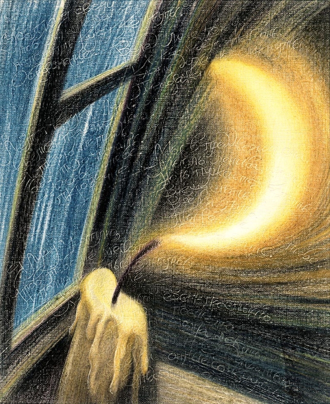 Painting for sale online - OPERATOR OF KALEIDOSCOPE. POETRY