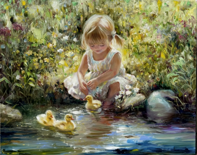 Painting for sale online - Summer day