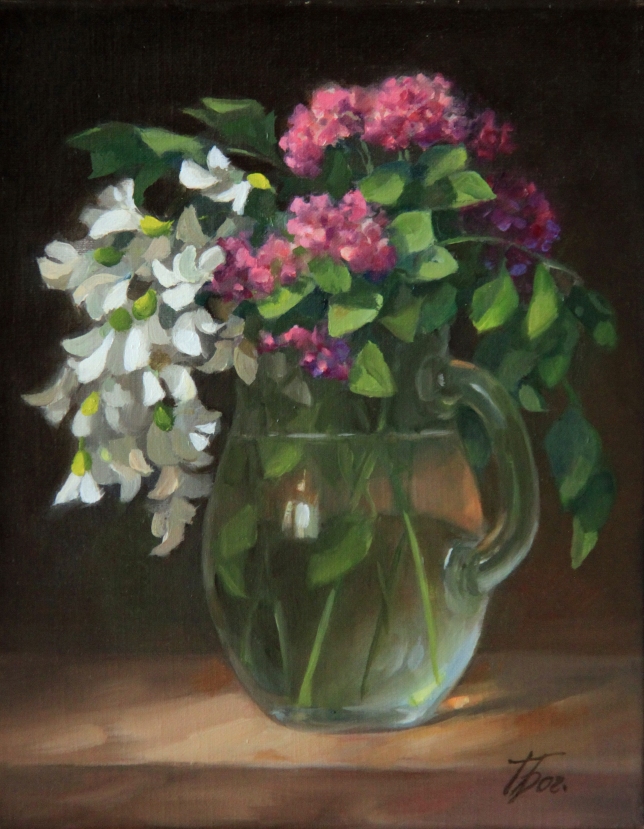 Painting for sale online - White acacia