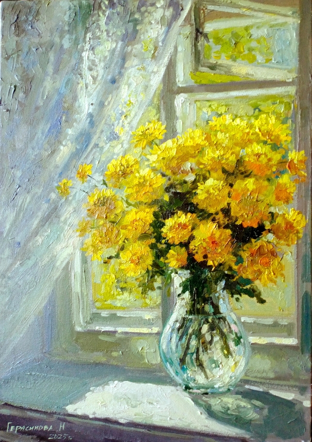 Painting for sale online - Autumn openwork