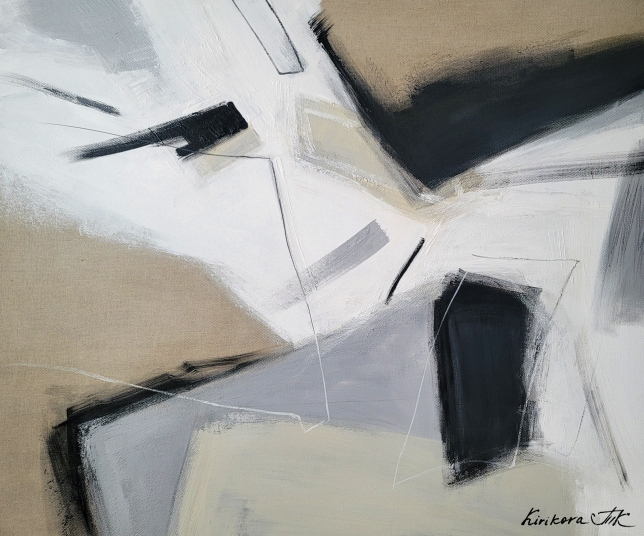 Painting for sale online - Black and Canvas. Creation