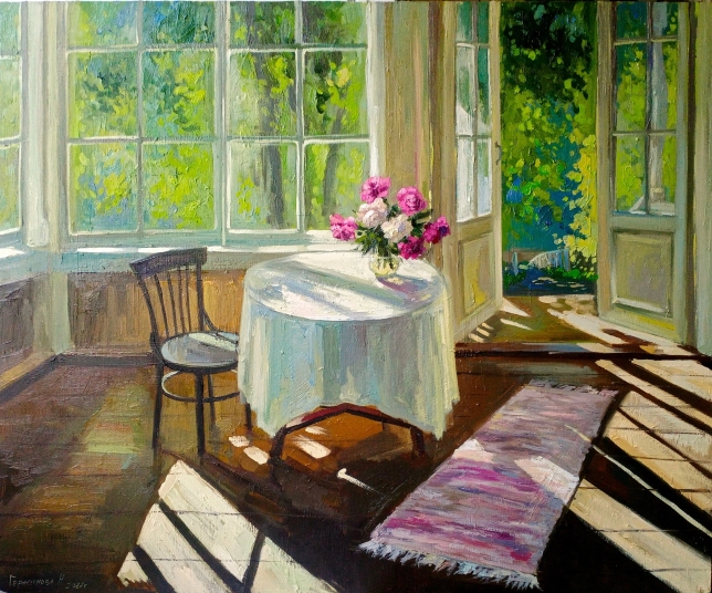 Painting for sale online - Summer morning
