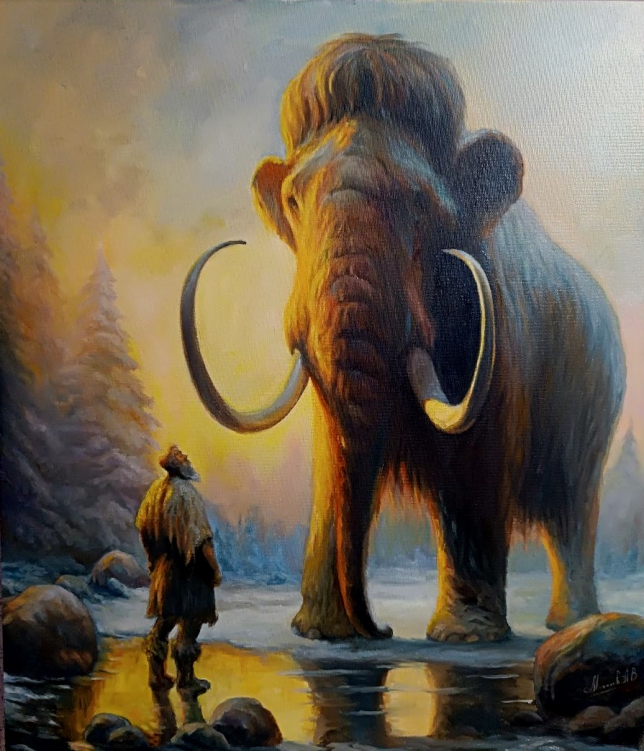 Painting for sale online - Mammoth