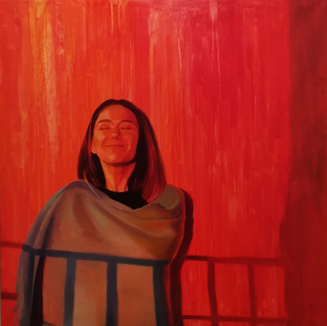 Painting for sale online - In the rays of sunset