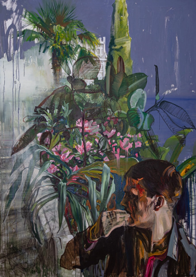 Painting for sale online - Mishka Yaponchik in Sochi (Lost Paradise)