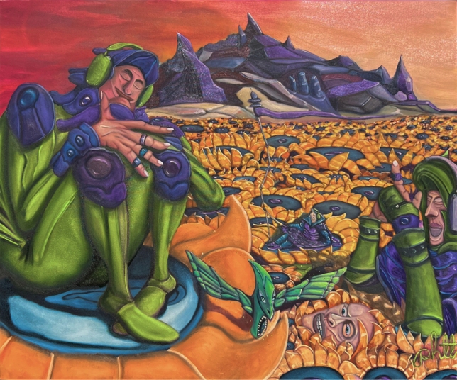 Painting for sale online - Music Therapy