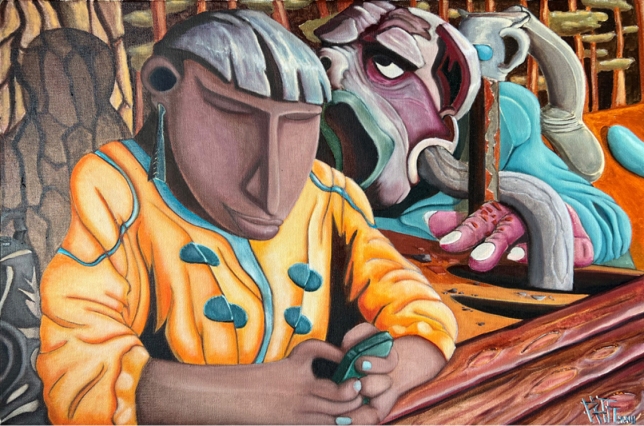 Painting for sale online - Modern Irritant Pro