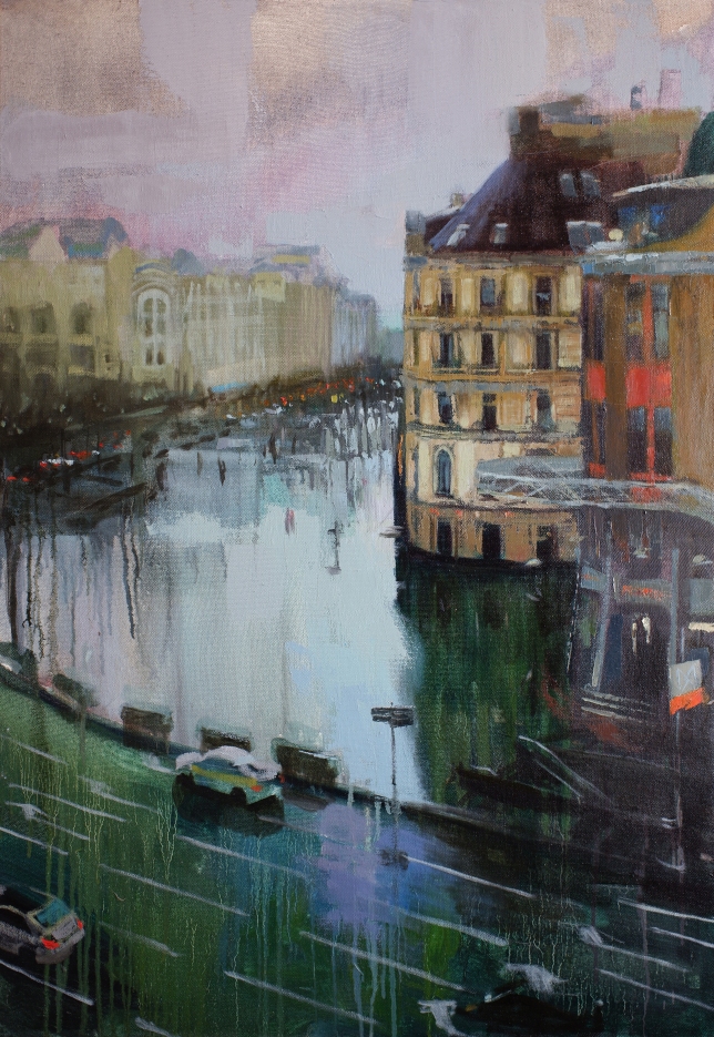 Painting for sale online - Lubyanka