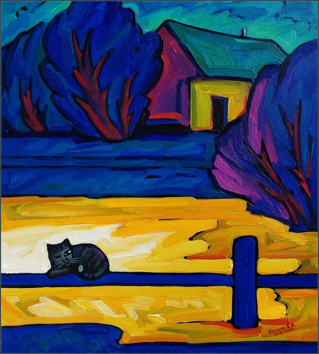 Painting for sale online - Kotofey