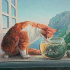 Painting for sale online - Captive