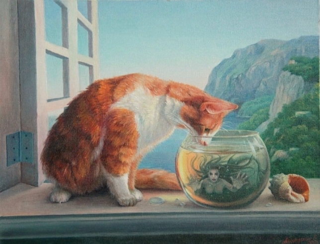 Painting for sale online - Captive