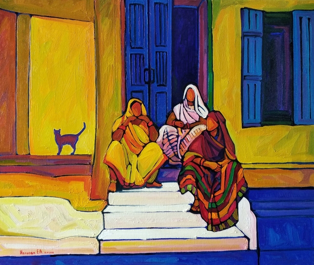 Painting for sale online - Women of the East